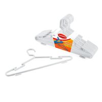 Colgador Adulto Clásico x 12 Blanco