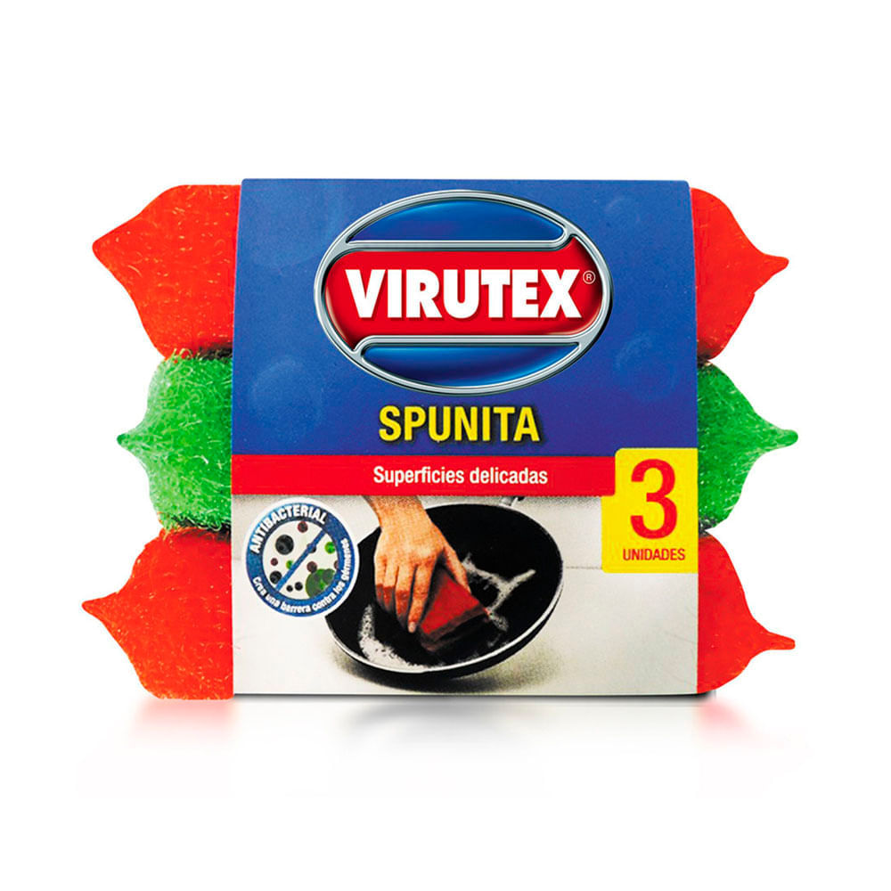 Esponja Virutex Spunita 3un