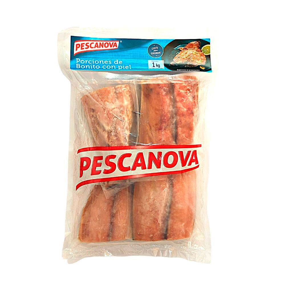 Porciones de Bonito con Piel Pescanova Bolsa 1 kg