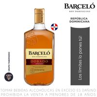 Ron Barceló Dorado Botella 750ml