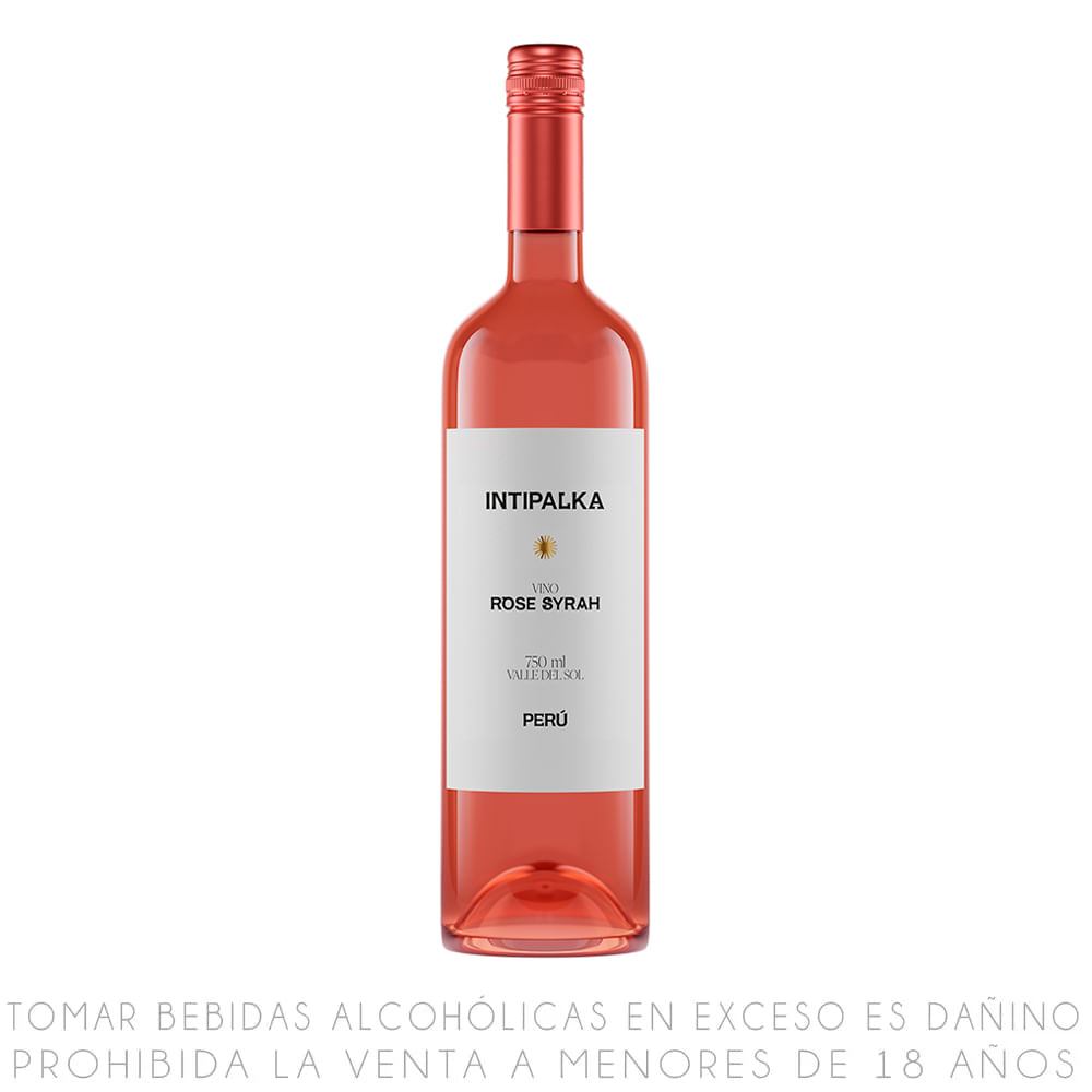 Vino Rosé Syrah Intipalka Botella 750ml
