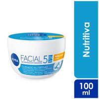 Crema Facial Nivea Cuidado 5 en 1 Nutritivo 100ml