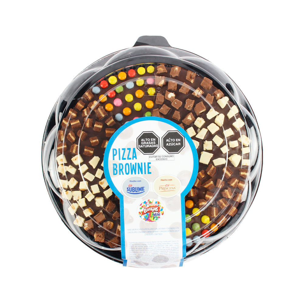 Pizza Brownie Nestlé x un