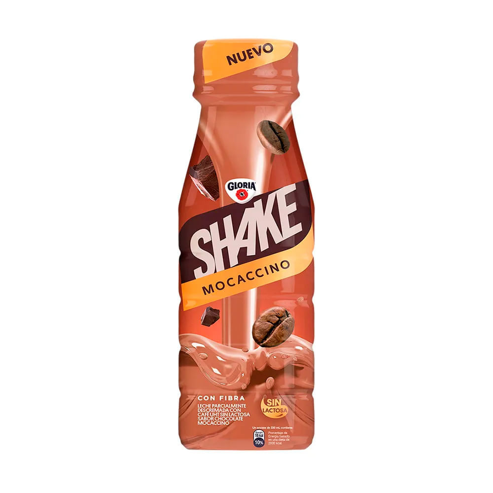 Shake Mocaccino UHT Gloria Frasco 330 ml