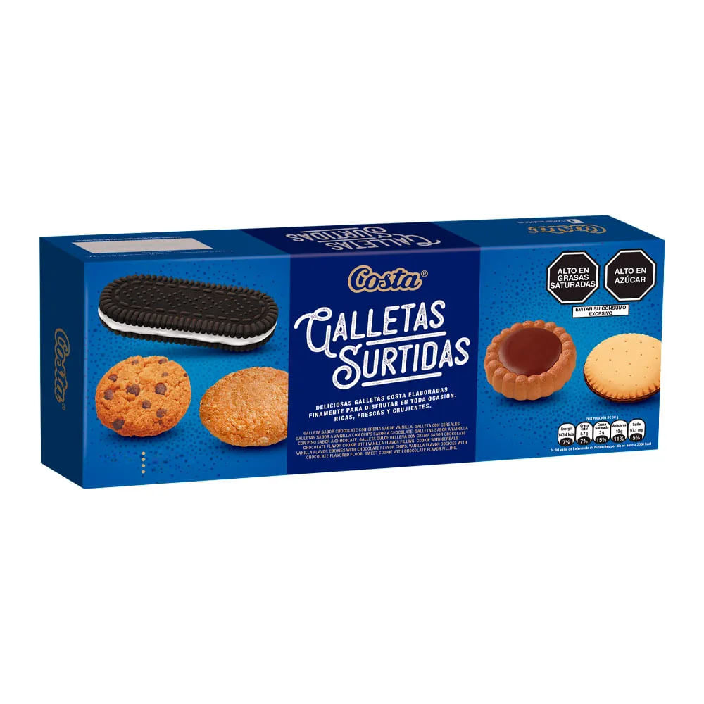 Galletas Dulces Surtidas Costa 237.5g