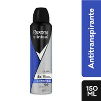Desodorante Rexona M Clin Aer Clas 96H 91g 150ml