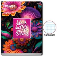 Cuaderno College Spring 80 Hojas