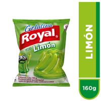 Gelatina en Polvo Royal Sabor Limón 160g