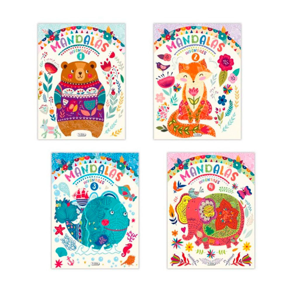Libro Mandalas Infantiles Surtido