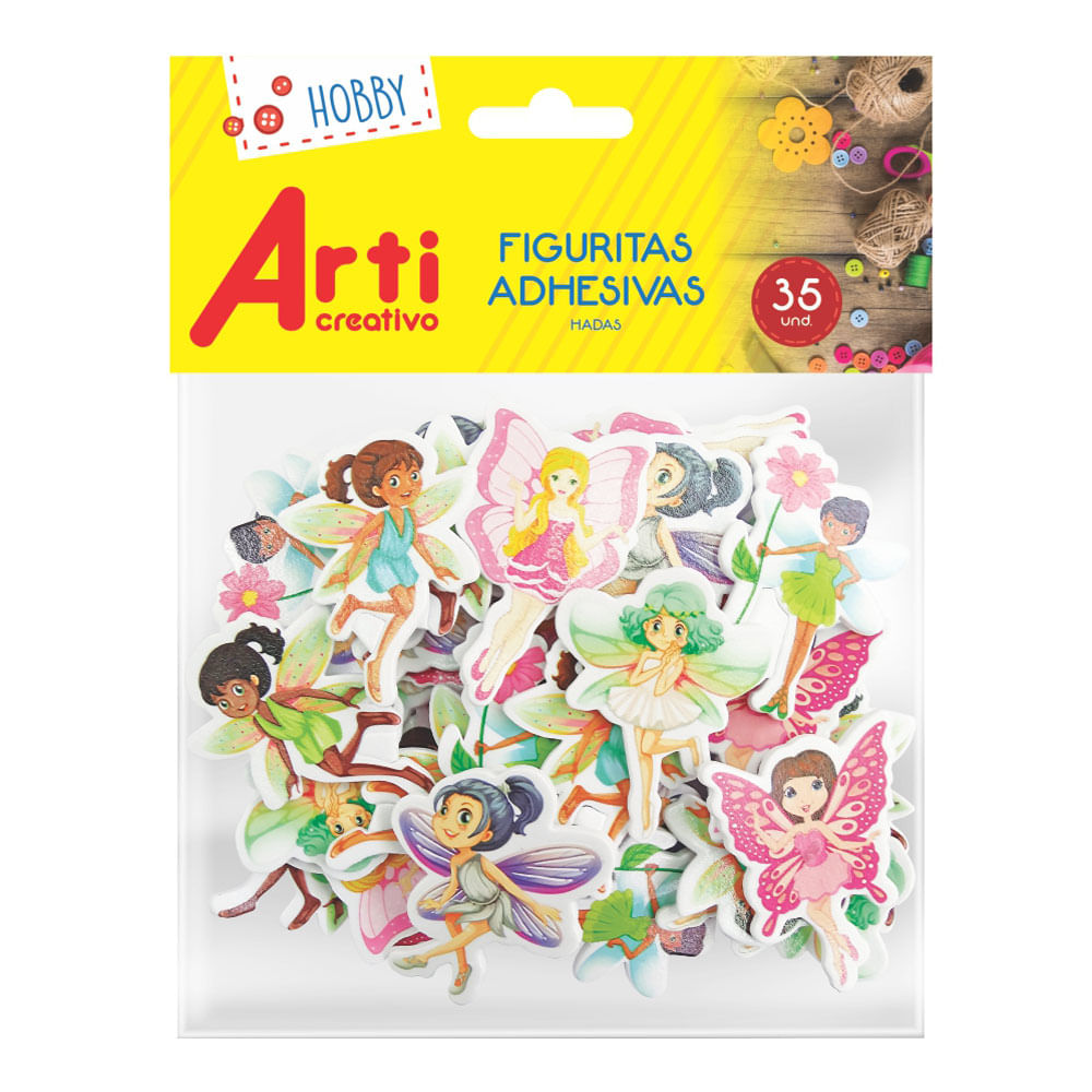 Stickers arti Creativo Hadas E.V.a 35un