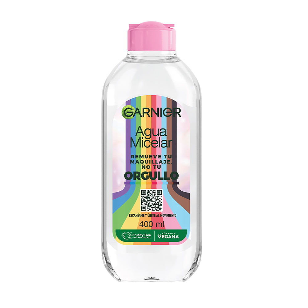 Agua Micelar Garnier Pride Todo en 1 400ml