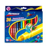 Plumones Artesco Superpunta 36un