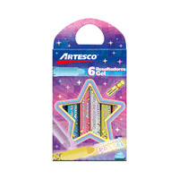 Crayon Artesco Resaltador de Seda Pastel 6un