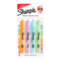 Resaltador Sharpie Tank Pastel 4un