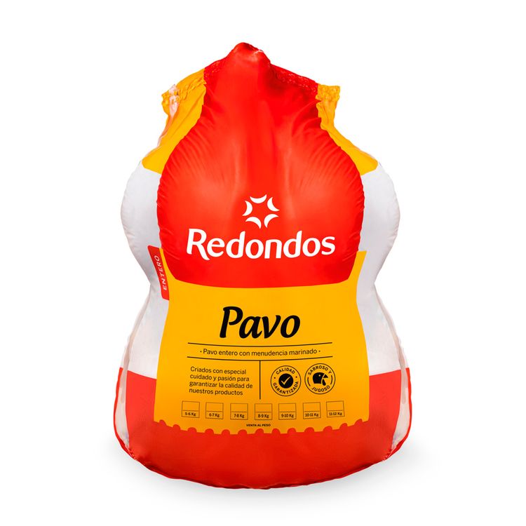 Pavo Entero Redondos x kg
