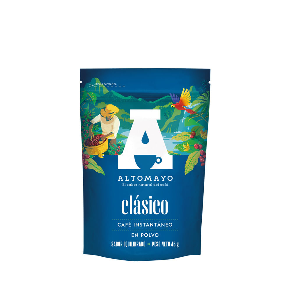 Café Instantáneo Altomayo Clásico 45g