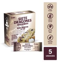 Barra Energética Siete Dragones Chía & Coco 5un