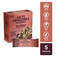 Barra Energética Siete Dragones Cacao & Cañihua 5un