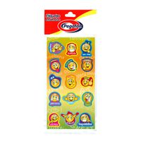Stickers Pegafan Caritas Felices Words Ingles