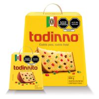 Panetón Todinno Caja 900g + Todinnito Caja 85g