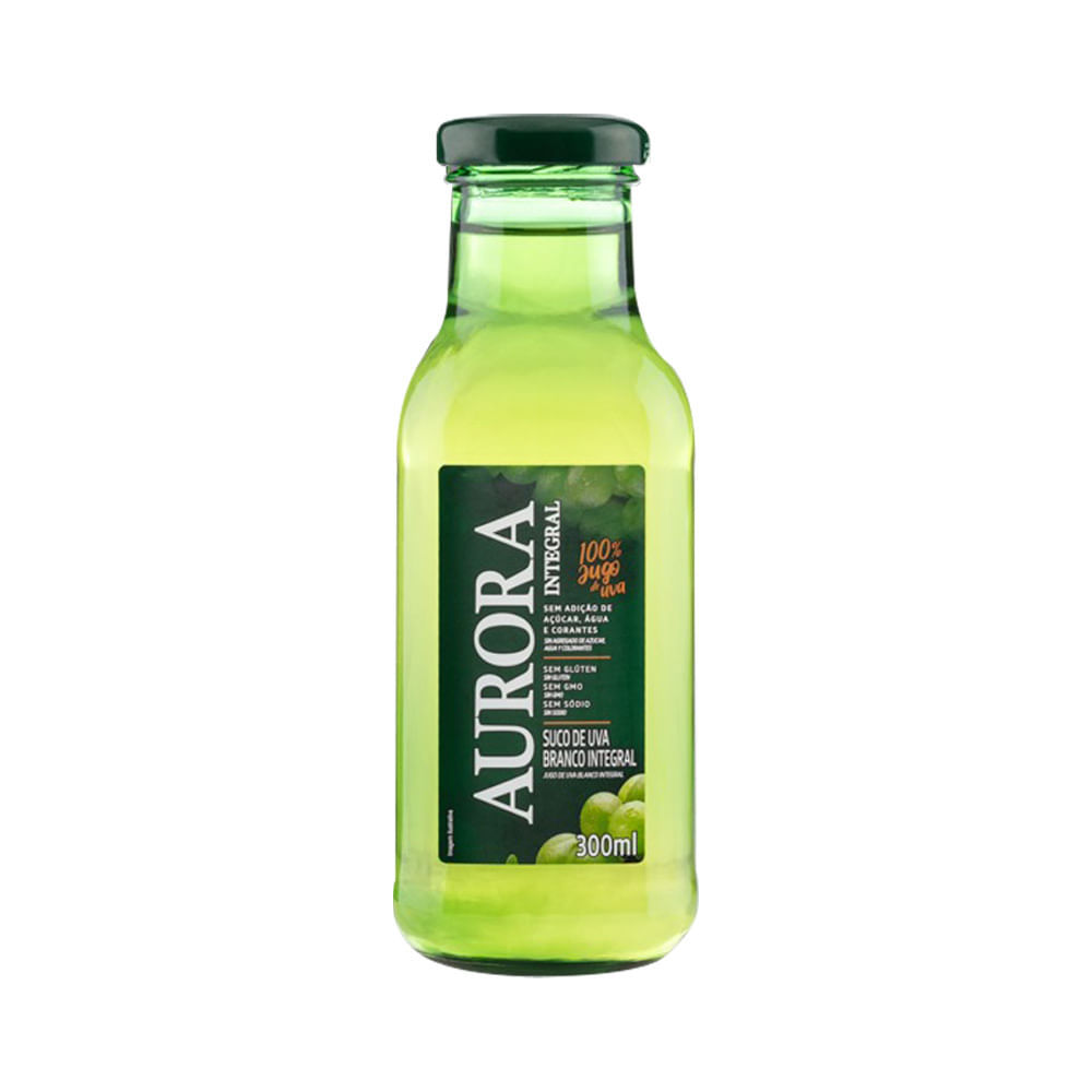 Jugo de Uva Blanco Aurora Botella 300ml