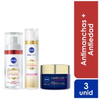 Pack Nivea Luminous Rutina Anti-Manchas + Anti-Edad