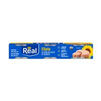 Tripack Filete Atún en Aceite Real 80g