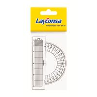 Transportador 180° Layconsa 9 cm