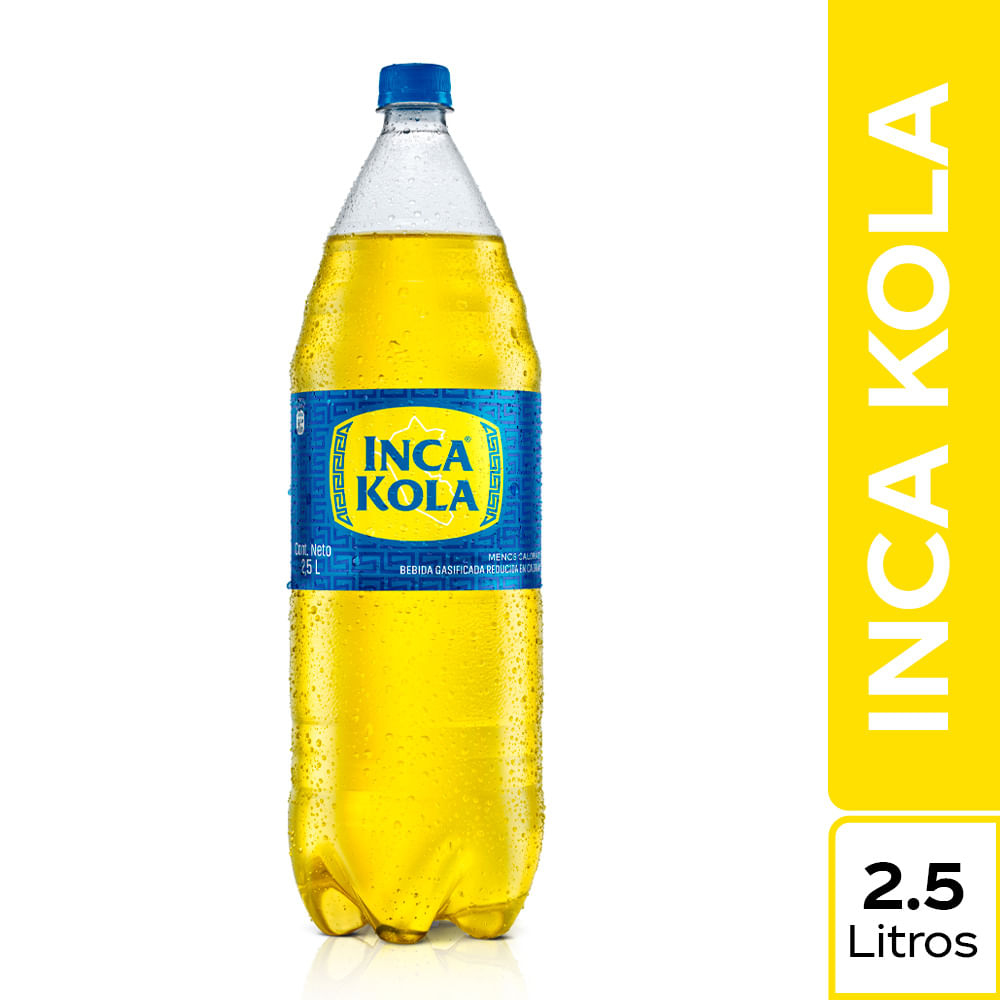 Gaseosa Inca Kola Botella 2.5L