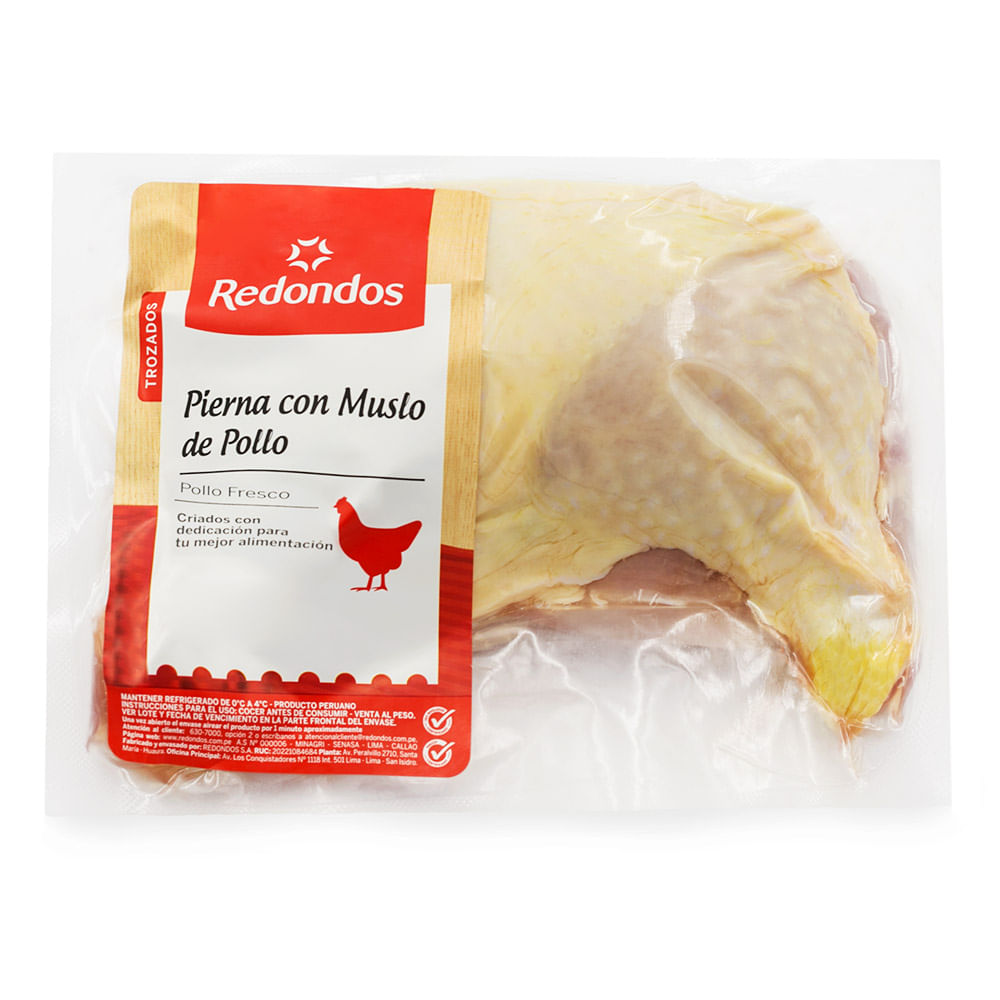 Pierna de Pollo con Muslo Redondos x kg