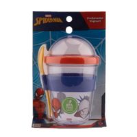 Vaso Yogurt Spiderman