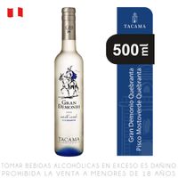 Pisco Mosto Verde Quebranta Gran Demonio Botella 500ml