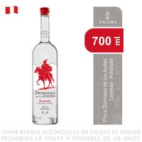 Pisco Acholado Demonio de los Andes Leyenda Botella 700ml