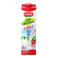Leche Semidescremada UHT Laive Sin Lactosa Light Caja 946ml