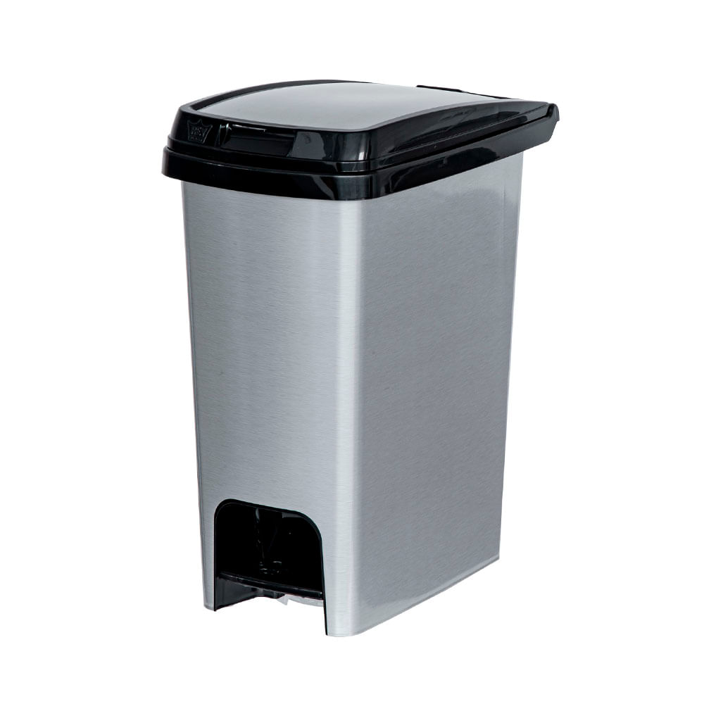 Papelera Reyplast Aut Star Metalizada 12.5L
