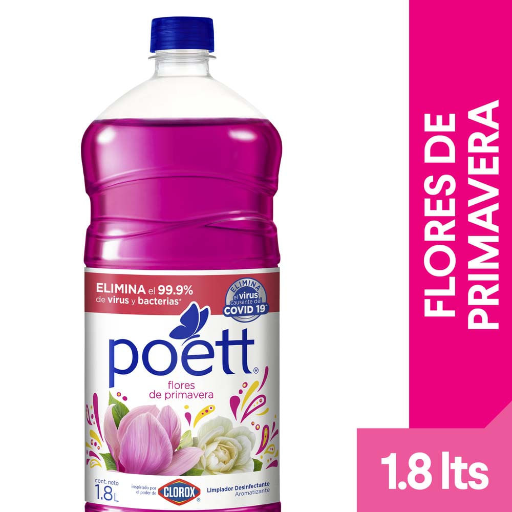 Limpiador Poett Flores de Primavera 1.8L