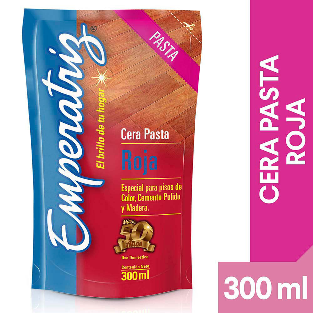 Cera en Pasta Emperatriz Roja 300ml