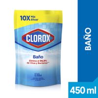Desinfectante Clorox Baño 450ml
