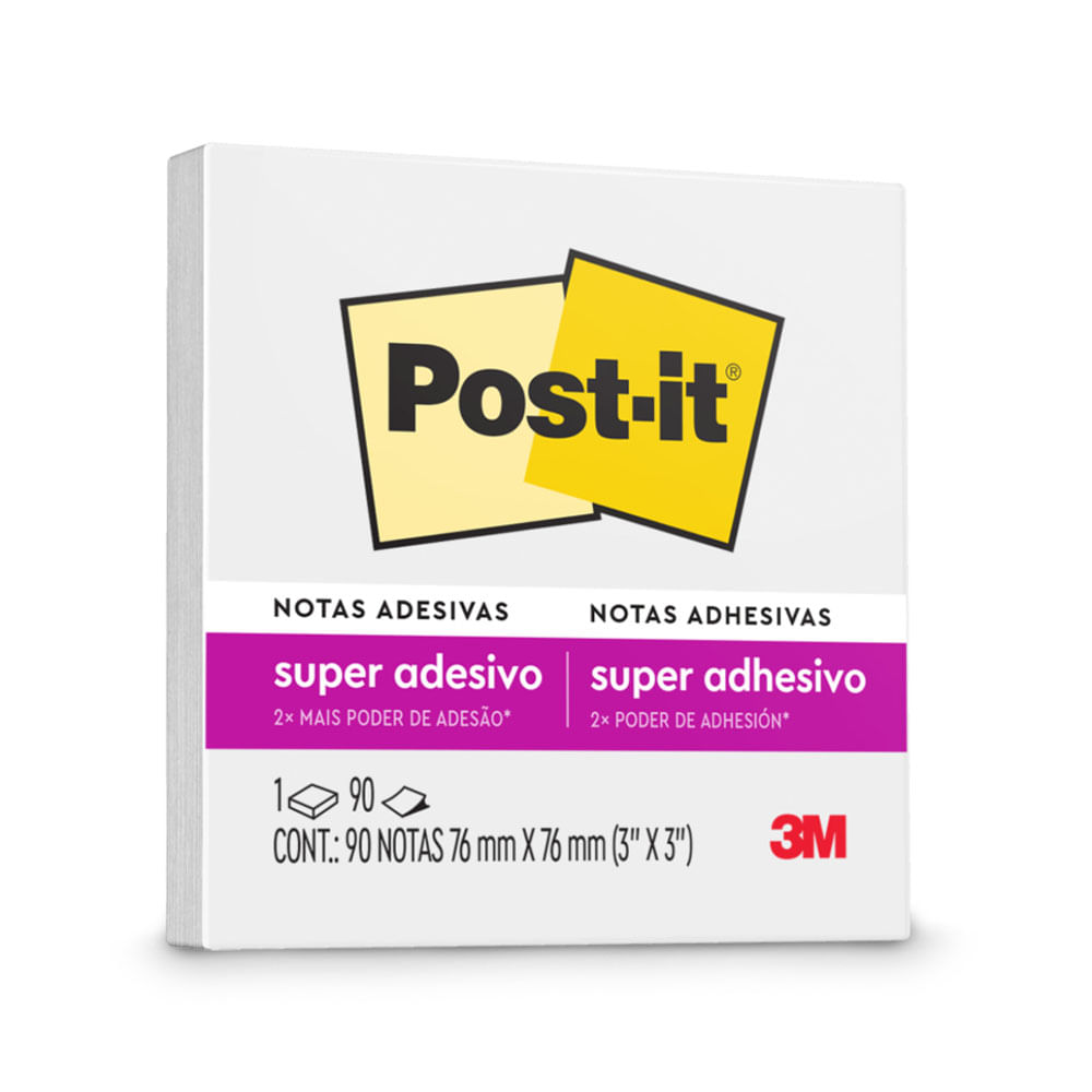 Notas Post-It Blanco Nieve 90h