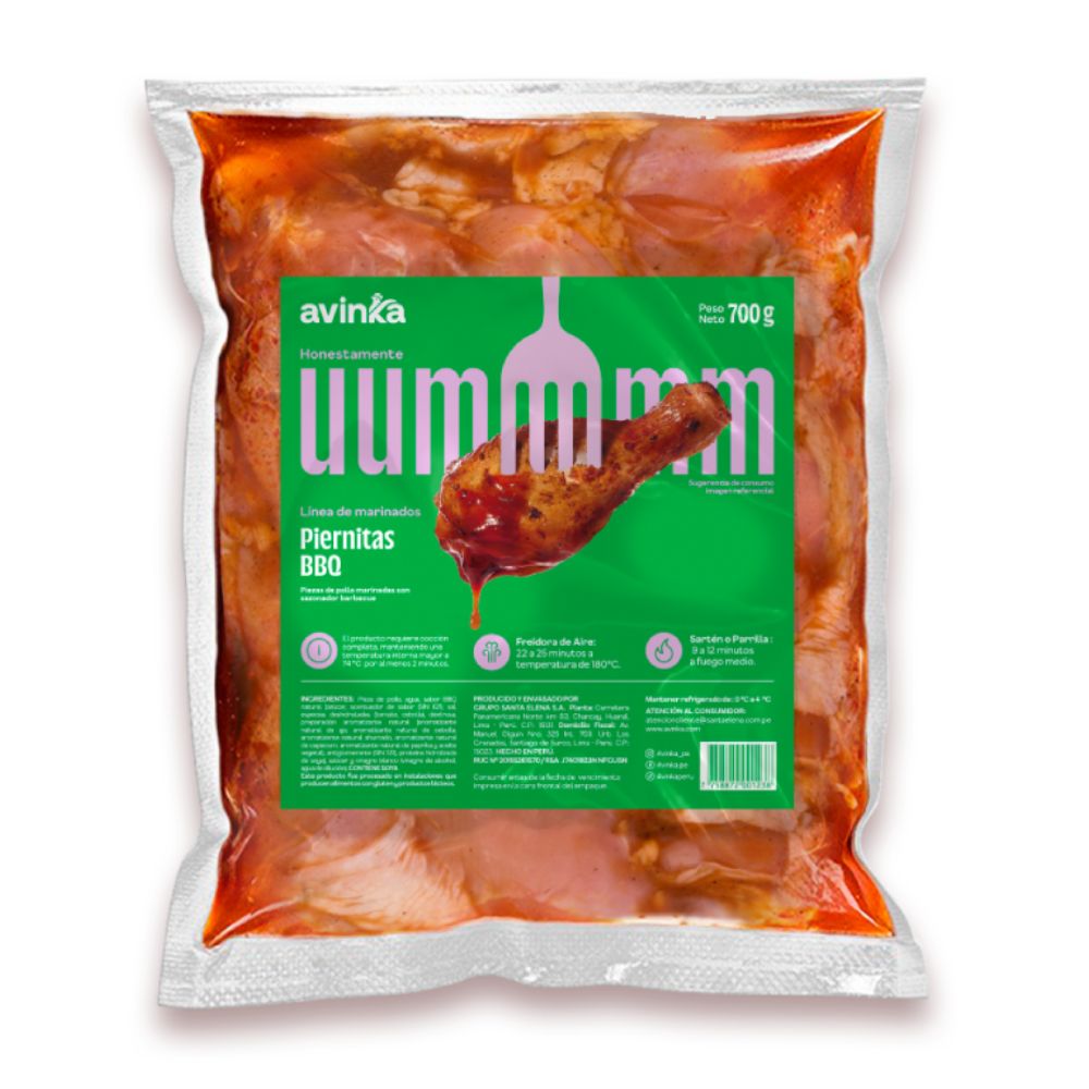 Piernitas BBQ Avinka 700g