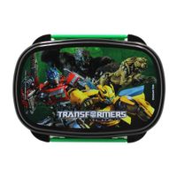 Tupper 600ml + Cubiertos Transformers