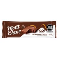 Chocolate con Leche Mont Blanc Sin Azúcar 50g