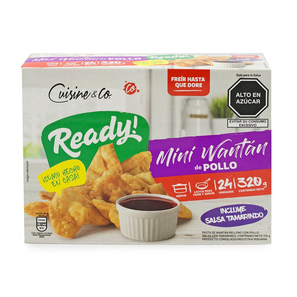 Mini Wantán de Pollo Cuisine & Co 24un
