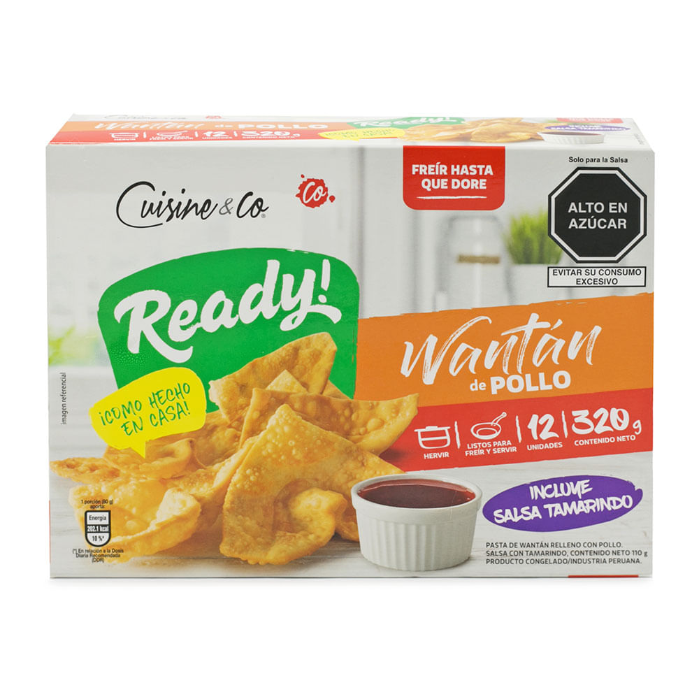 Wantán de Pollo Wong 12un