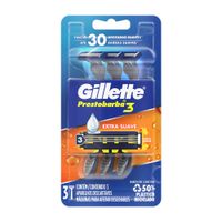 Máquina de Afeitar Desechable Gillette Prestobarba3 3un