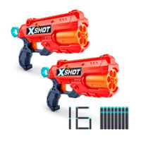 PACK X2 LANZADOR DE DARDOS REFLEX X-SHOT