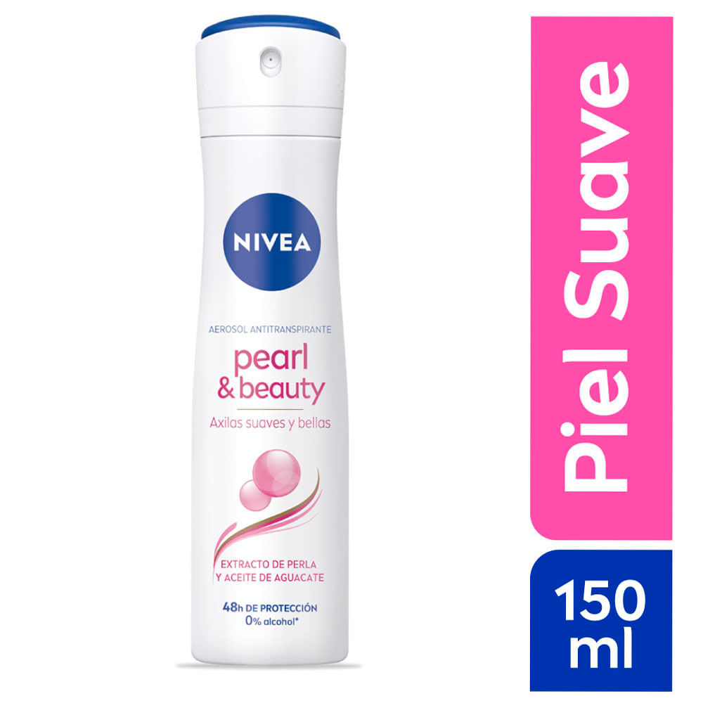 Desodorante en Aerosol Nivea Pearl & Beauty 150ml