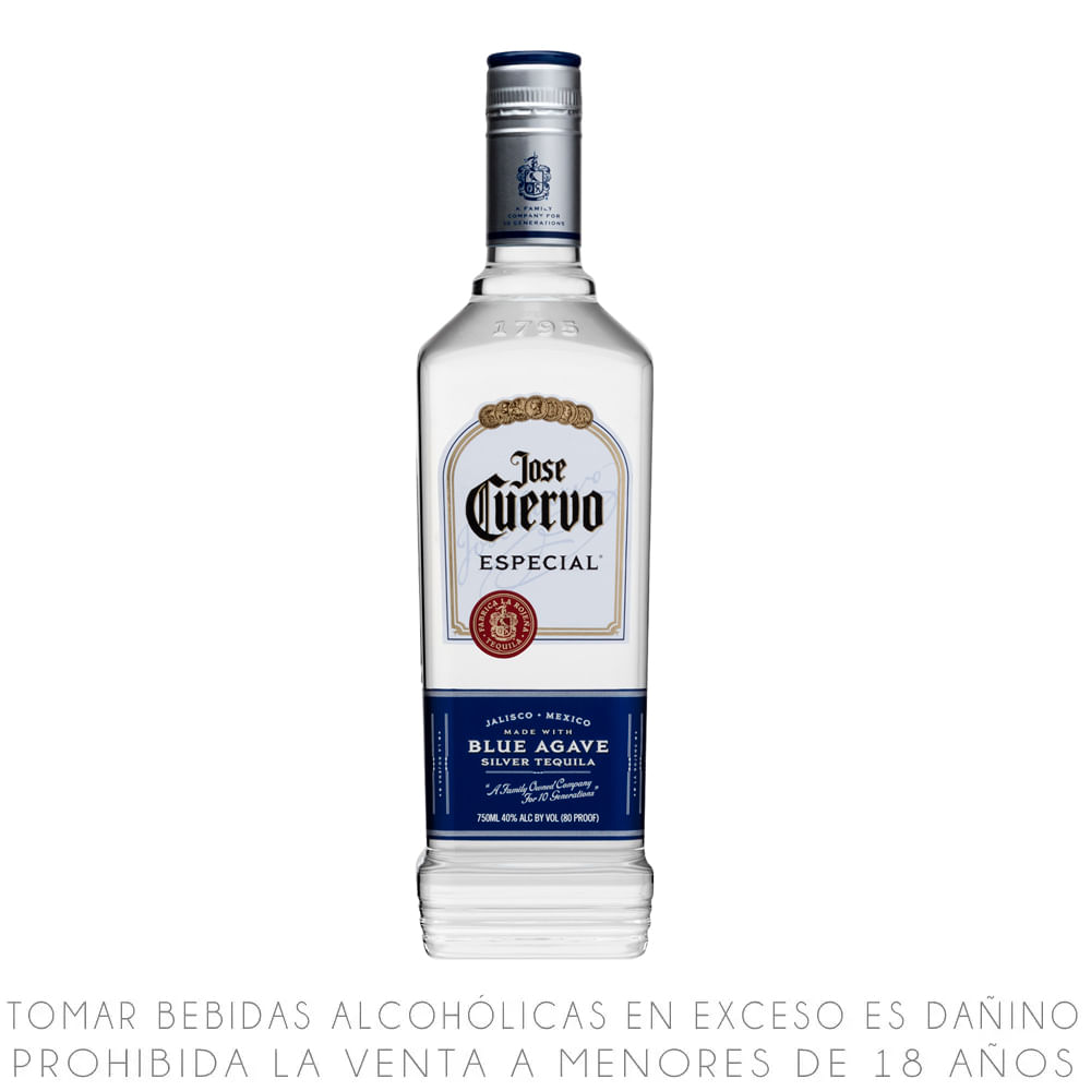 Tequila Silver José Cuervo Especial Botella 750ml