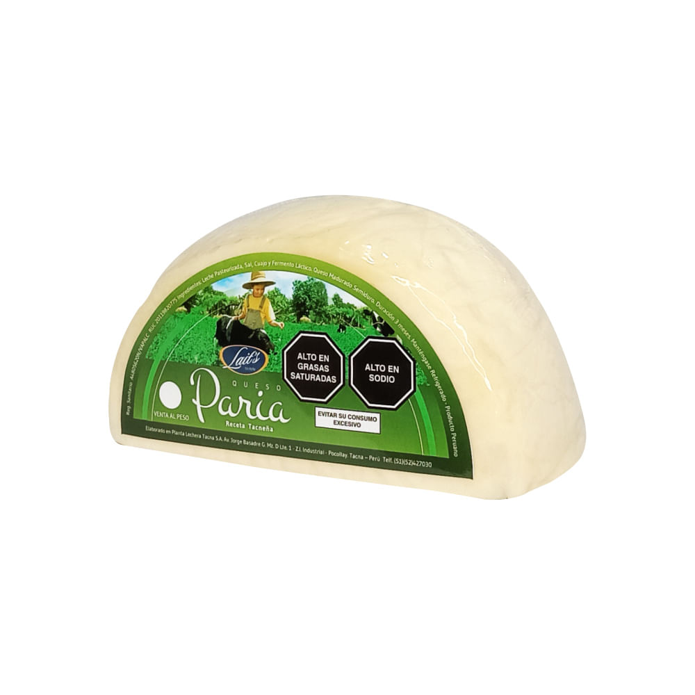 Queso Paria Lait's x kg