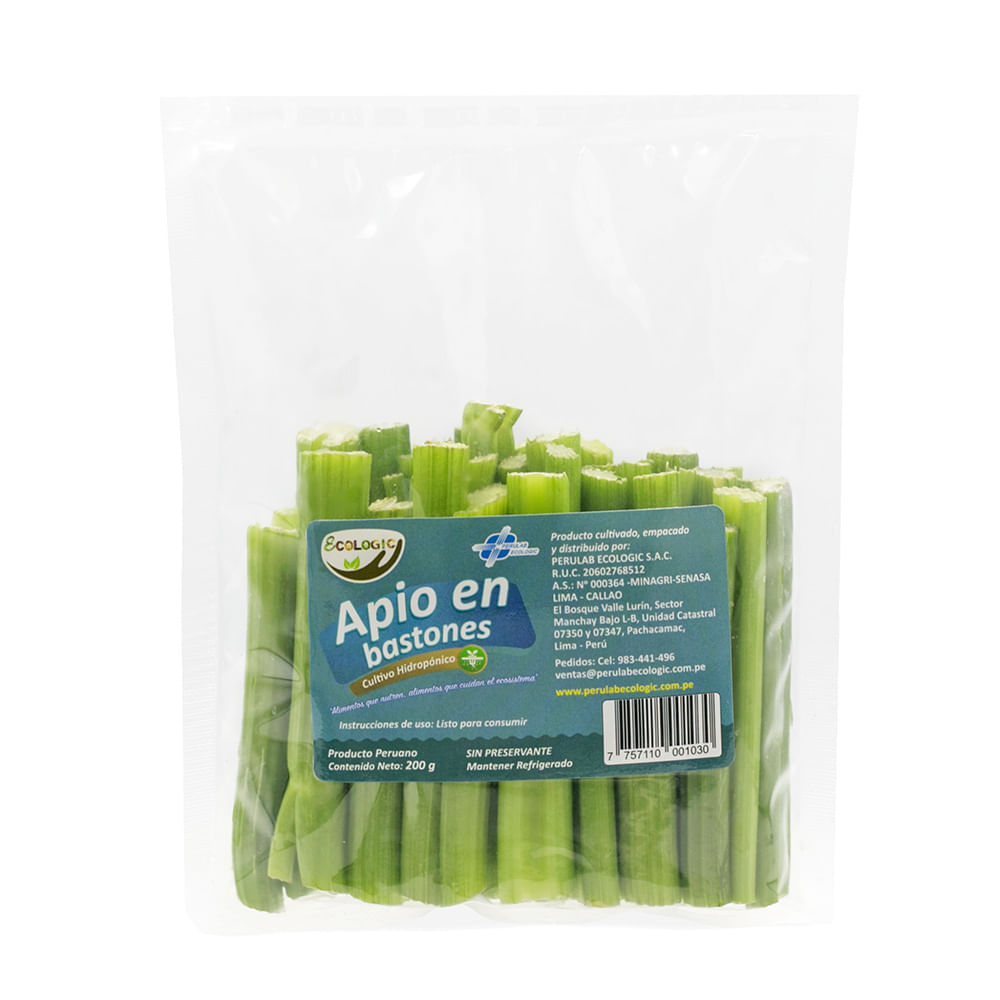 Apio en Bastones Ecologic 200g